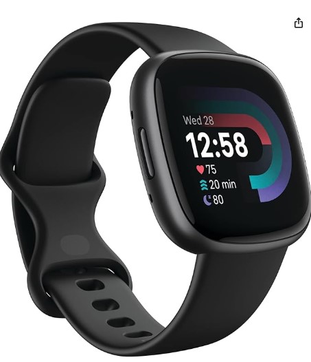 Fitbit Versa 4: Smartwatch con GPS y más de 40 modos de ejercicio. Aprovecha su precio especial de $119,95 en Amazon.