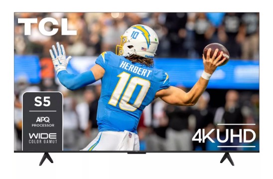 Televisor TCL de 55" con resolución 4K y Google TV por $249.99. ¡Ahorra $100 en Target!