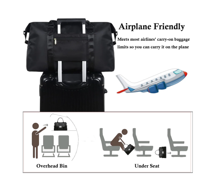 Con capacidad de 37 litros y múltiples compartimentos, este bolso de viaje en Walmart es tu mejor aliado. ¡Solo $21.99!

