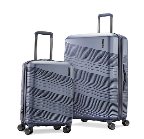 Lleva el juego de maletas rígidas ColorLite II de American Tourister. Precio anterior: $179.98; ahora: $99.98. ¡Perfecto para tus próximas aventuras!
