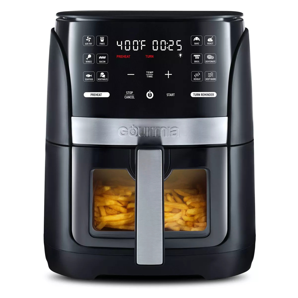 6-Qt Digital Window Air Fryer de Gourmia