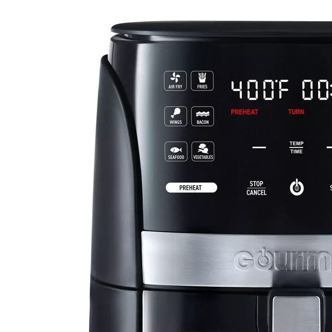 6-Qt Digital Window Air Fryer de Gourmia