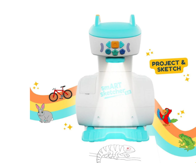 El regalo perfecto para jóvenes artistas: el proyector smART Sketcher 2.0 es una herramienta educativa que proyecta imágenes para que los niños dibujen y sigan paso a paso. Fomenta la creatividad a través de su aplicación gratuita, ¡ahorra $20 ahora!






