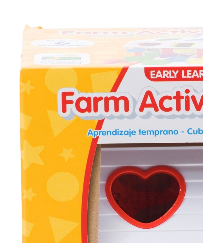 Farm activity cube de Early Learning.