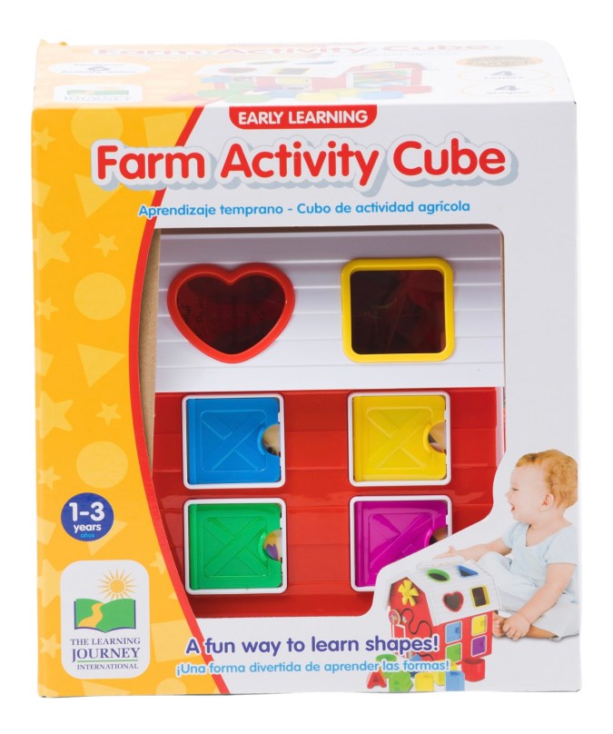 Farm activity cube de Early Learning.
