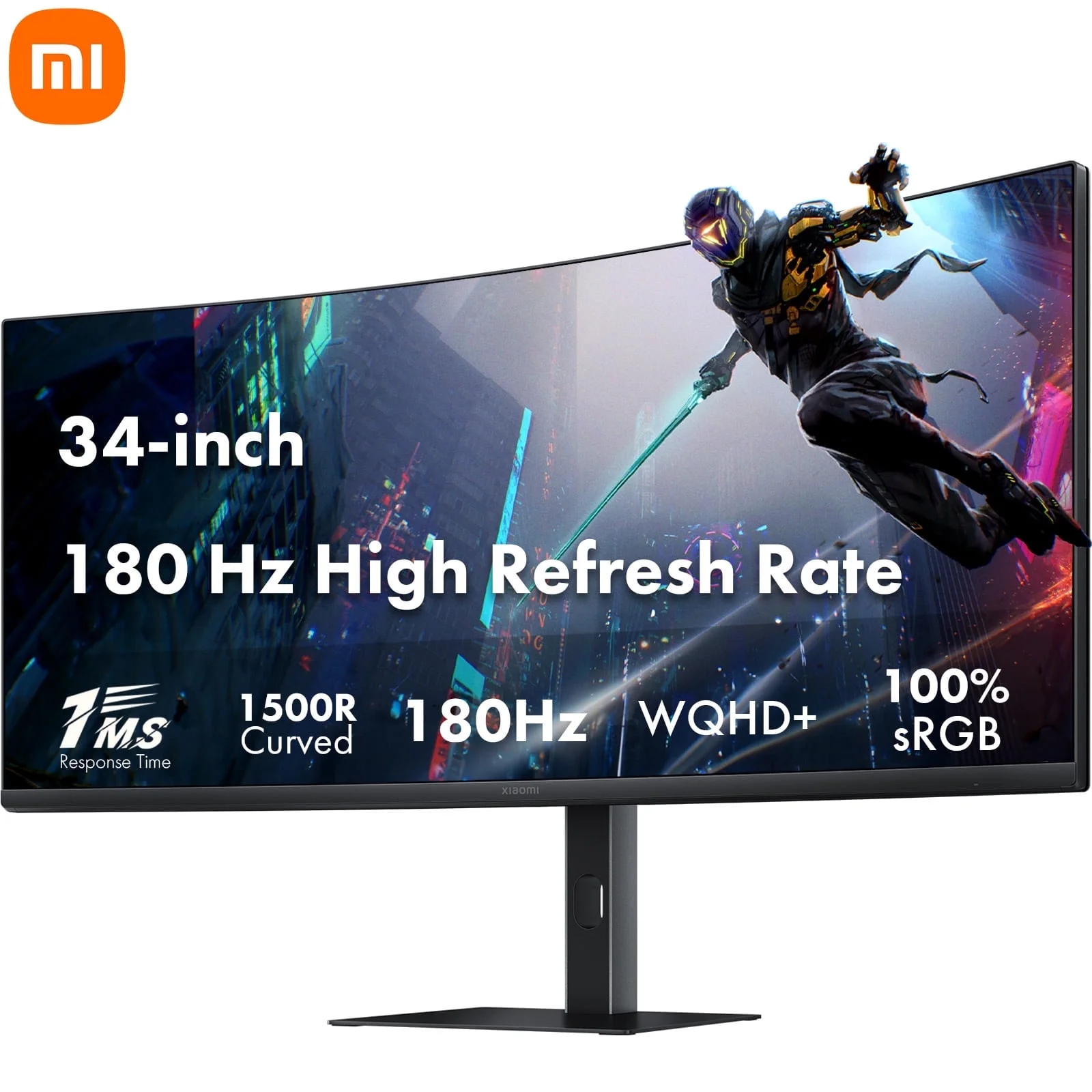 Monitor curvo para juegos de Xiaomi