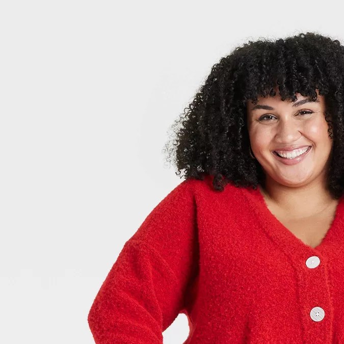 Women's Button-Front Knitted Cardigan de Ava & Viv