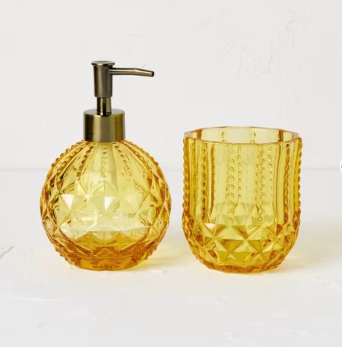 Juego de bomba de jabón y vaso de Opalhouse.