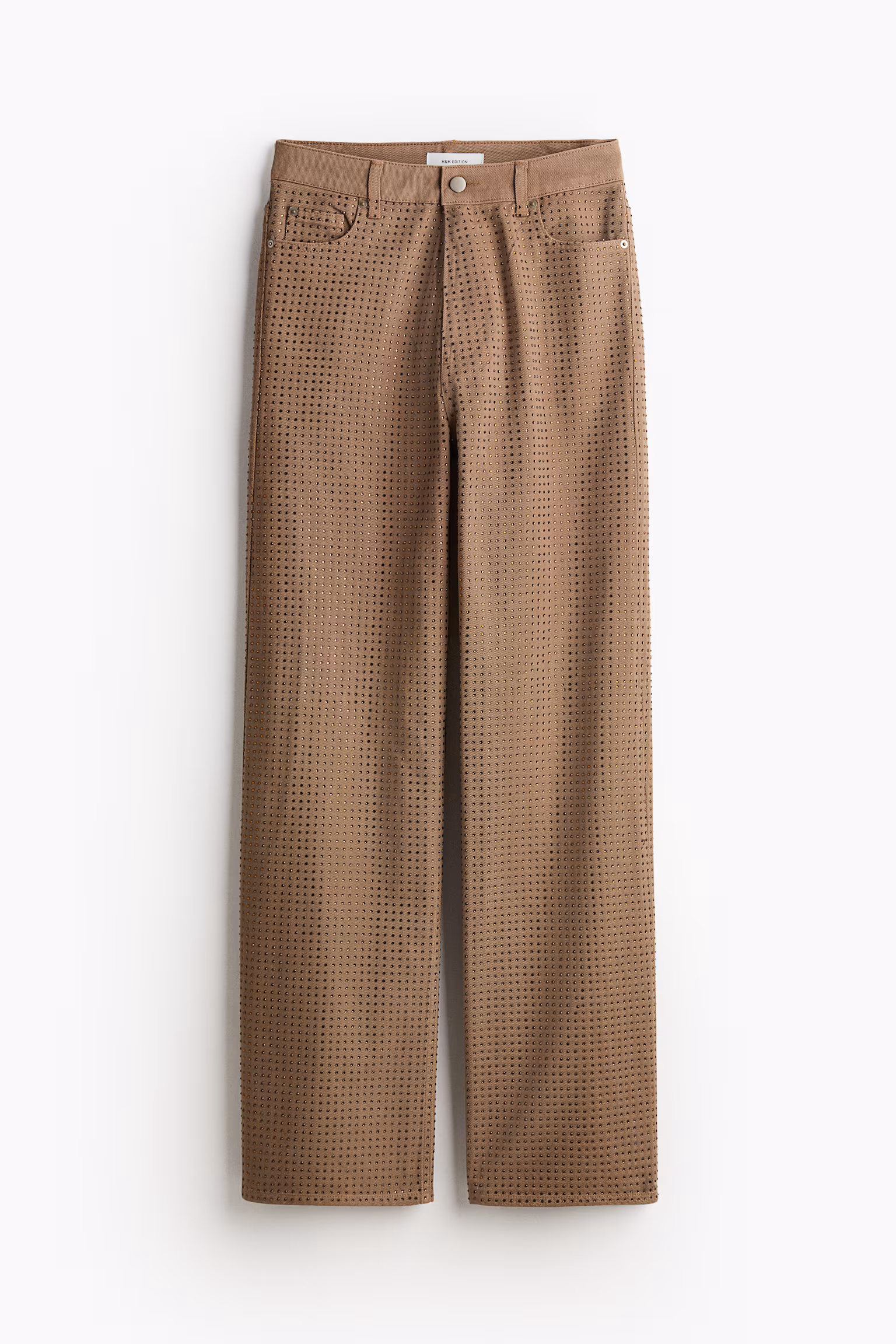 Rhinestone-Embellished Jeans de H&M