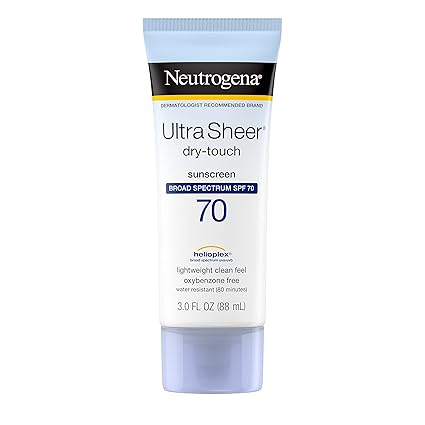 Ultra Sheer Dry Touch Sunscreen de Neutrogena