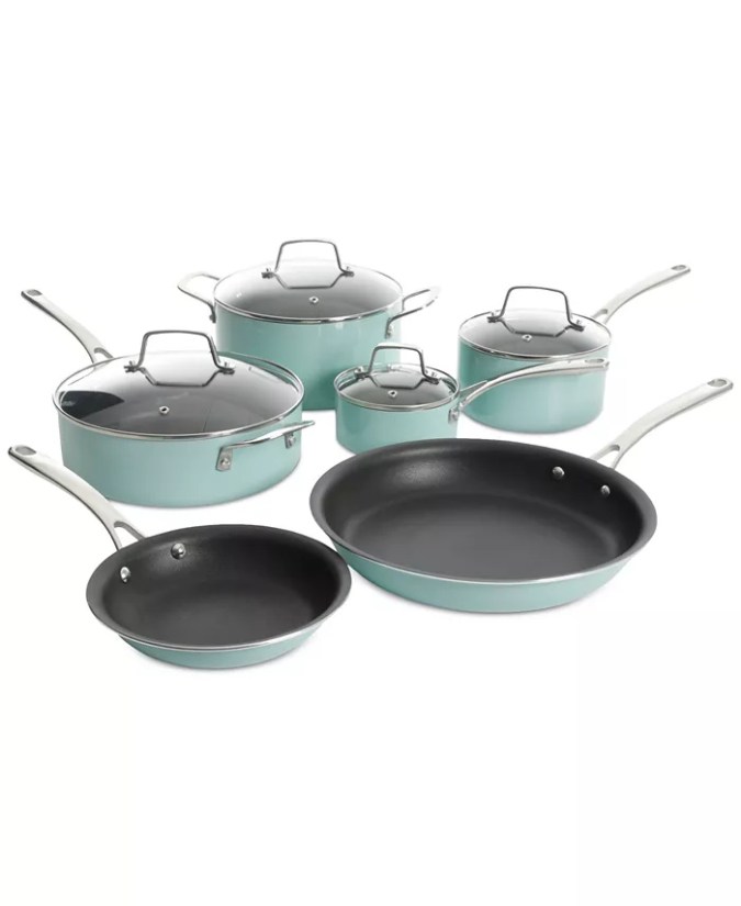 Hard-Enameled Cookware Set de Martha Stewart Collection