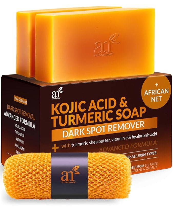 Kojic Acid & Turmeric Soap de Artnaturals