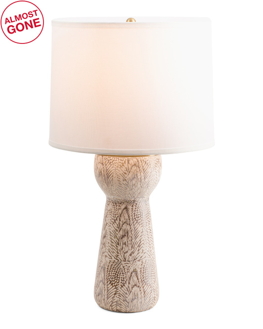 Lámpara de cerámica de JAMIE YOUNG COMPANY