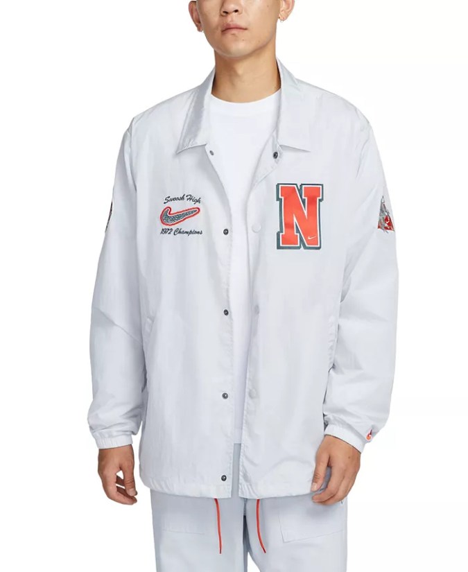 Men's Authentic Logo Coaches Jacket de Nike