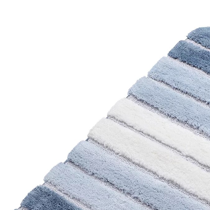 Microfiber Striped Bathroom Mat de PiccoCasa