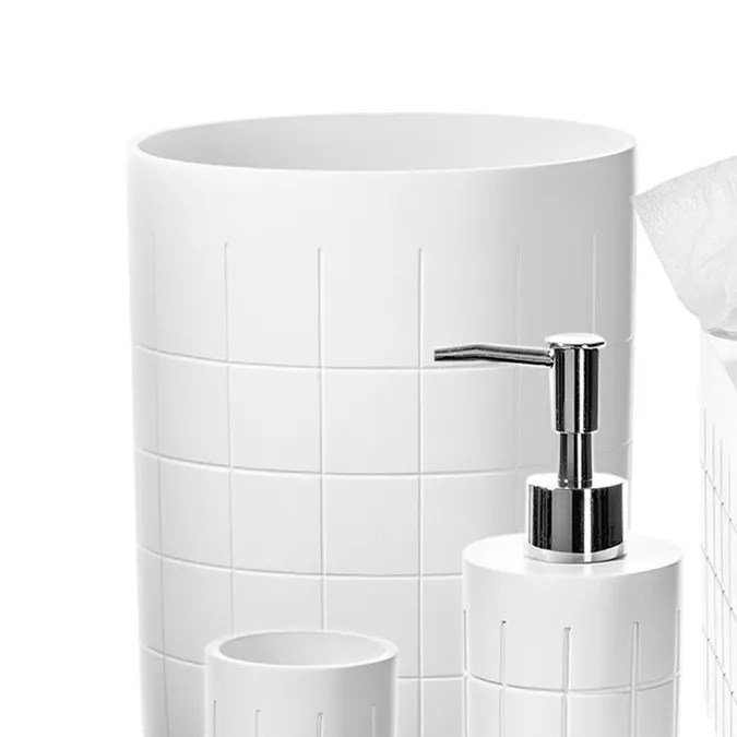 Polar White 6 Pcs Bath Set de Creative Scents