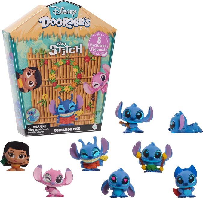 Colección Stitch Peek de Disney Doorables disponible la tienda online Amazon de Pascua