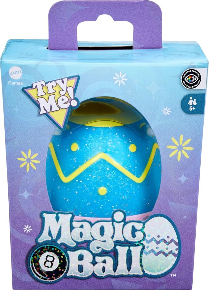 Magic Ball de Mattel Games disponible la tienda online Amazon de Pascua.
