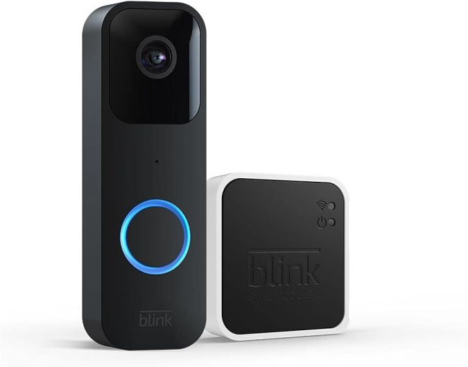Blink Video Doorbell + Sync Module 2, disponible en Amazon.