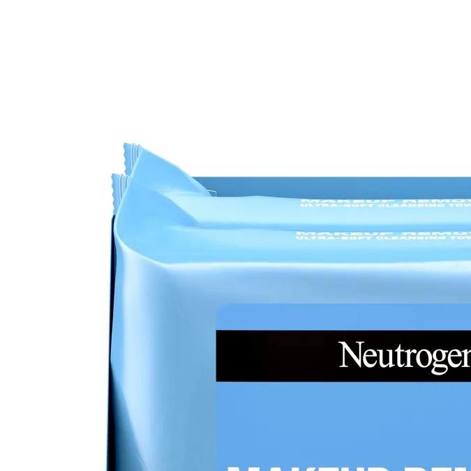 Facial Cleansing Makeup Remover Wipes de Neutrogena