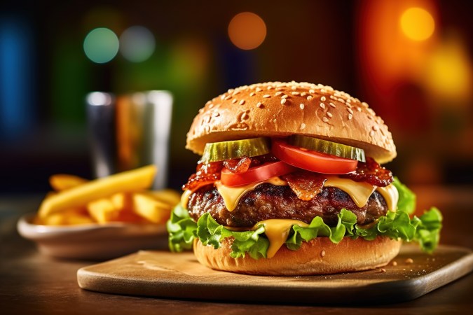 Las hamburguesas son el platillo favorito de muchos estadounidenses.
