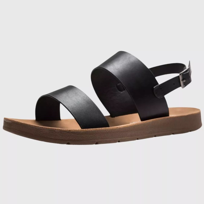 Flat Sandals Two Strap de Alpine Swiss