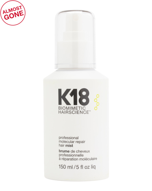 Hair Mist de K18, disponible en TJ Maxx