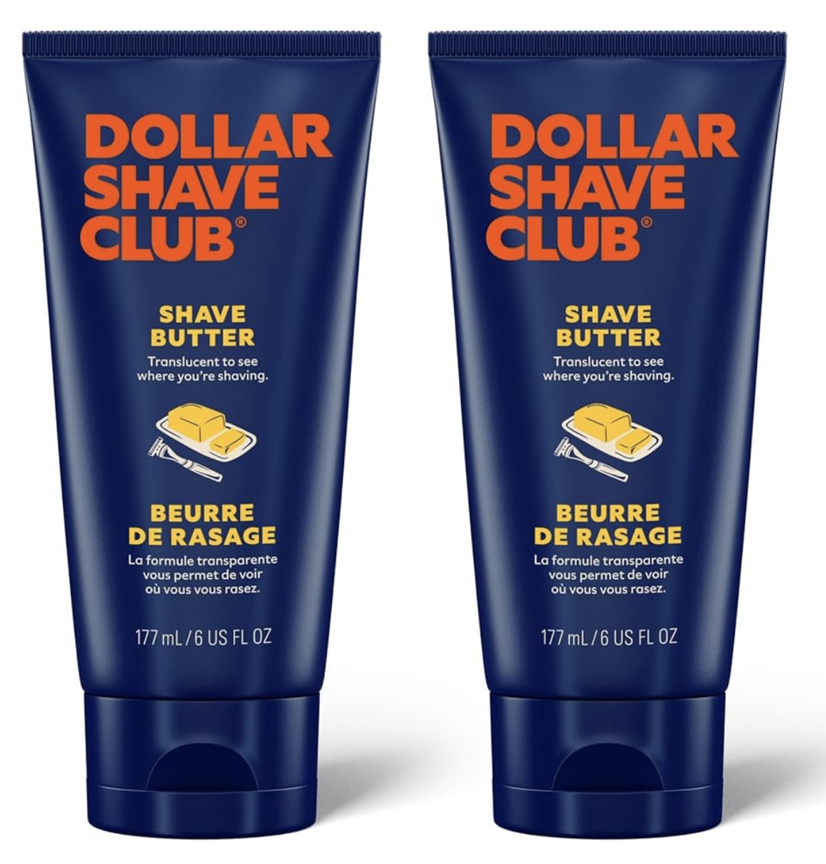 Beurre de Rasage de Dollar Shave Club, disponible en Amazon