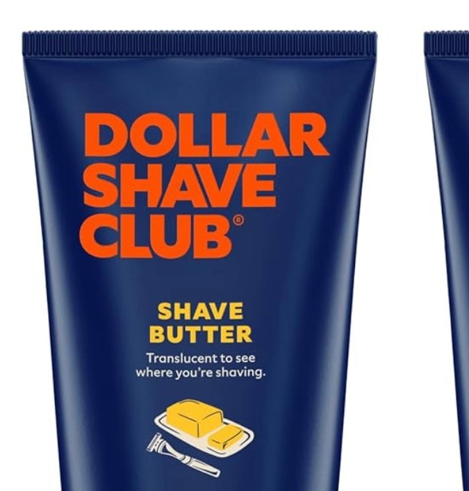 Beurre de Rasage de Dollar Shave Club, disponible en Amazon
