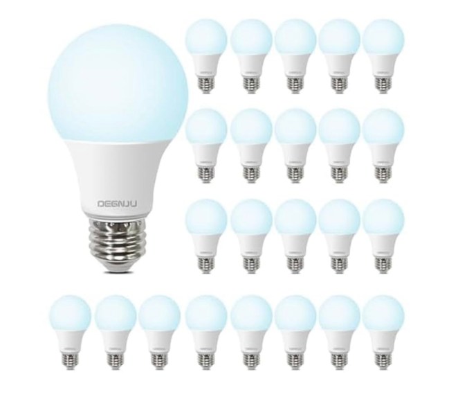Bombillas LED disponibles en Amazon.