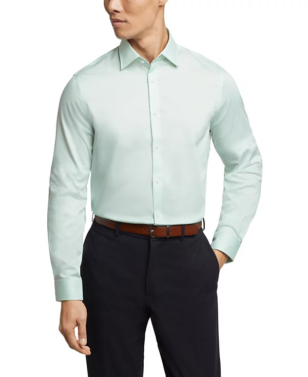 Men's Slim-Fit Comfort Stretch Dress Shirt de Michael Kors