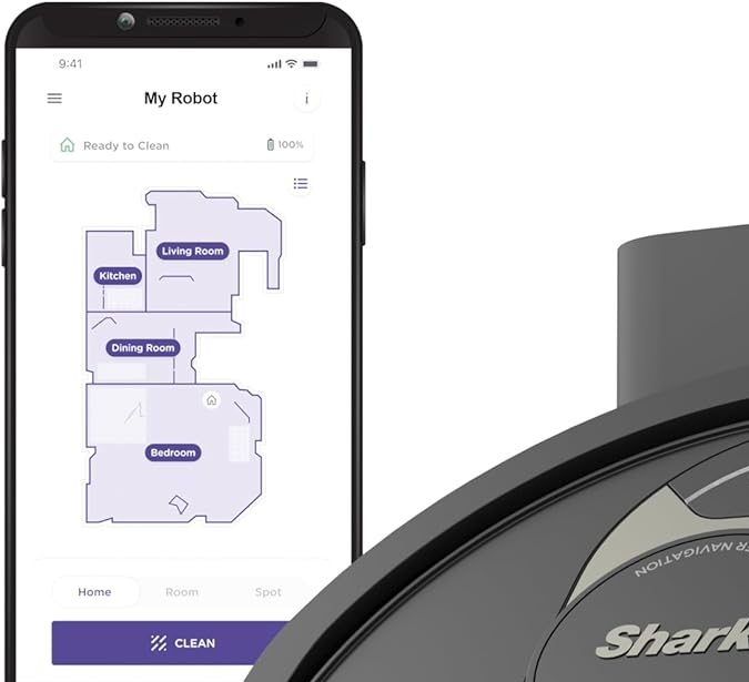 Robot aspirador con IA de Shark