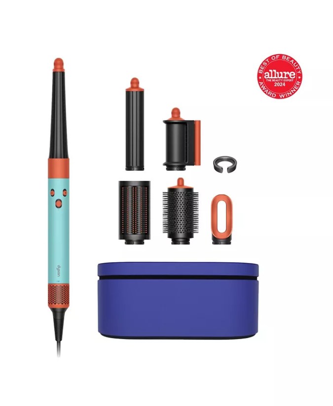 Airwrap i d Straight Wavy Ceramic Patina Topaz de Dyson