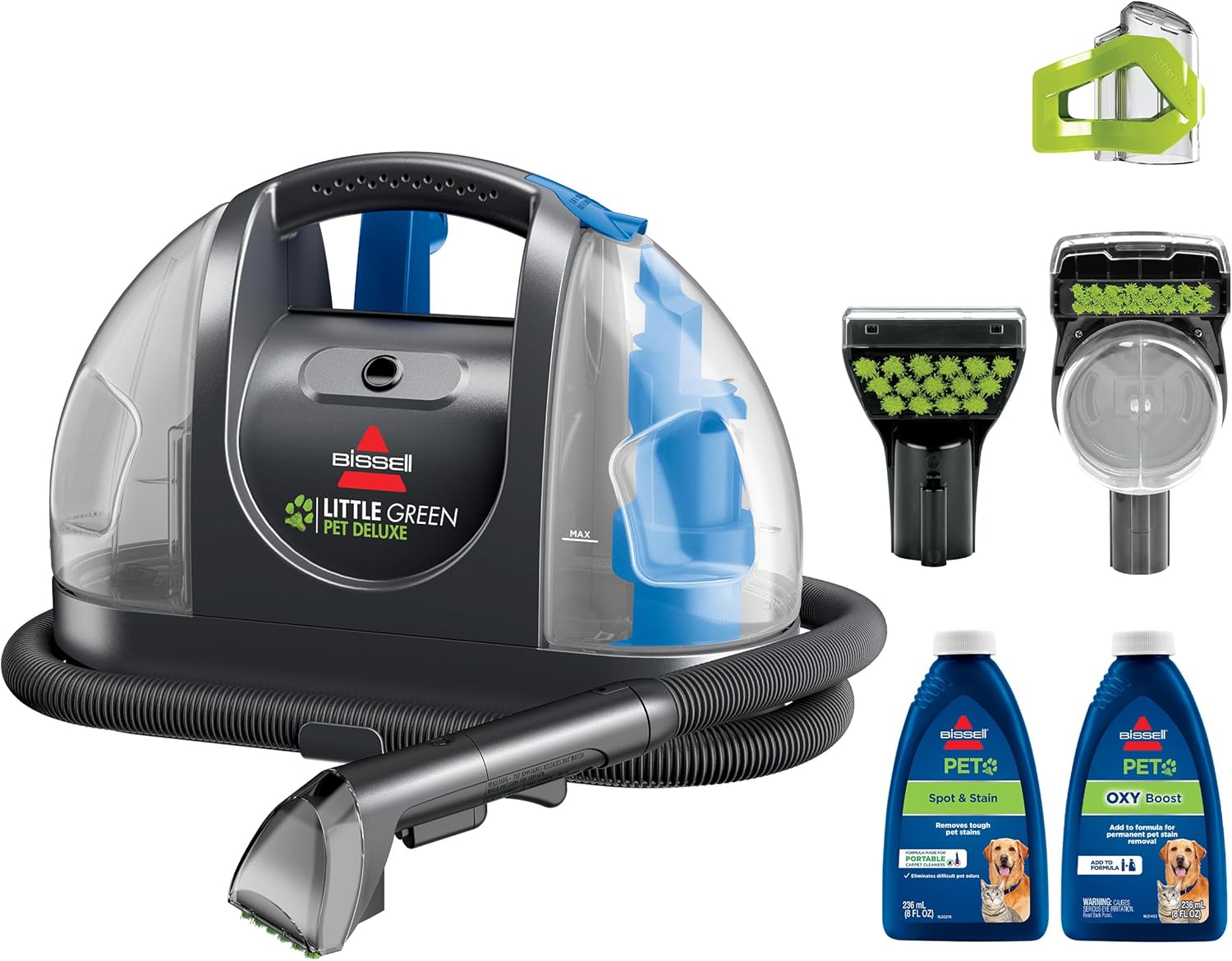 Little Green Pet Deluxe de Bissell, disponible en Amazon.