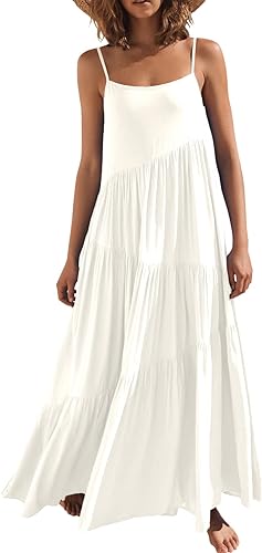Vestido largo de Anrabess, disponible en Amazon.