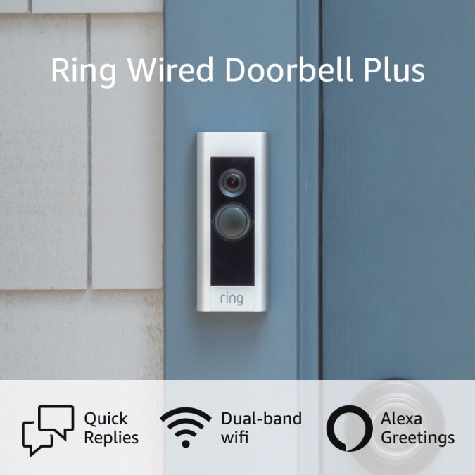 Wired Doorbell Plus de Ring, disponible en Amazon.