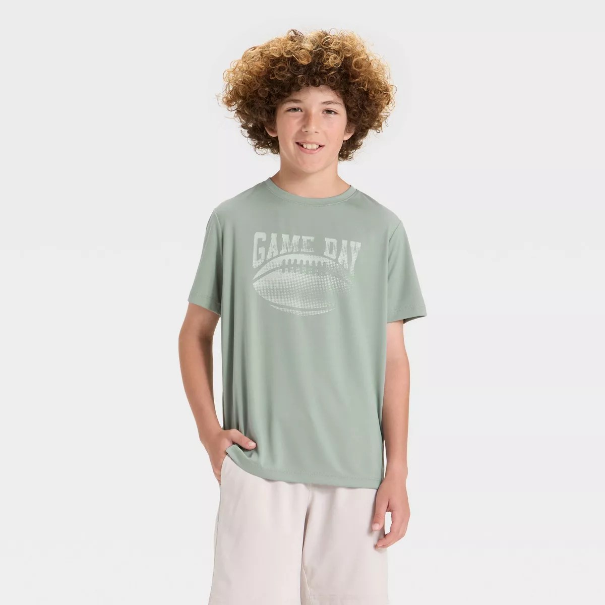 Boys' Short Sleeve Graphic T-Shirt de la marca All in Motion.