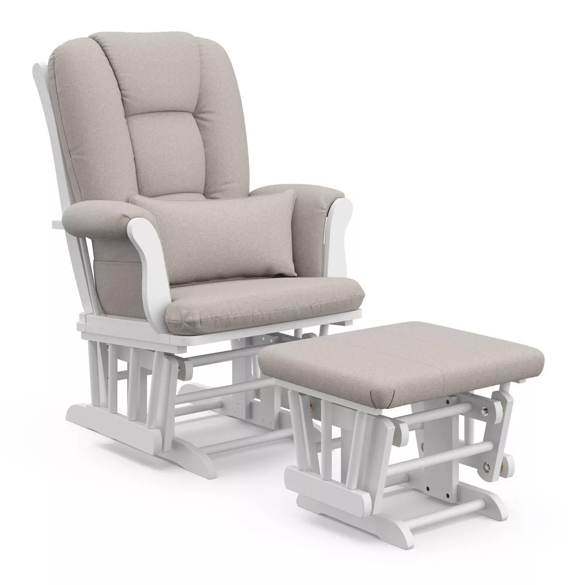 Tuscany Glider Nursery Rocking Chair and Ottoman de Storkcraft, disponible en Target.