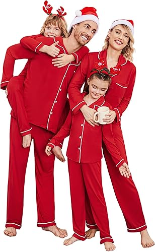 Pijamas de Navidad de Ekouaer, disponibles en Amazon.