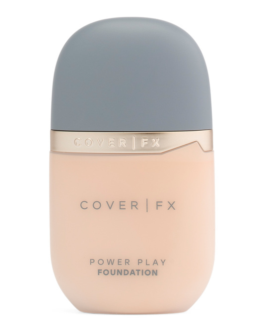 Power Play Foundation de Cover FX, disponible en TJ Maxx