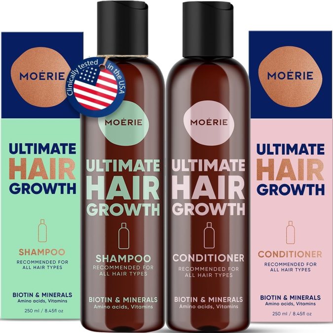 Ultimate Repair Hair Growth de Moerie, disponible en Amazon.