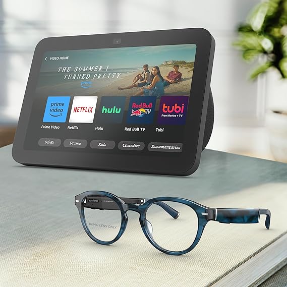 Echo Frames + Echo Show 8 de Amazon, disponible en Amazon.
