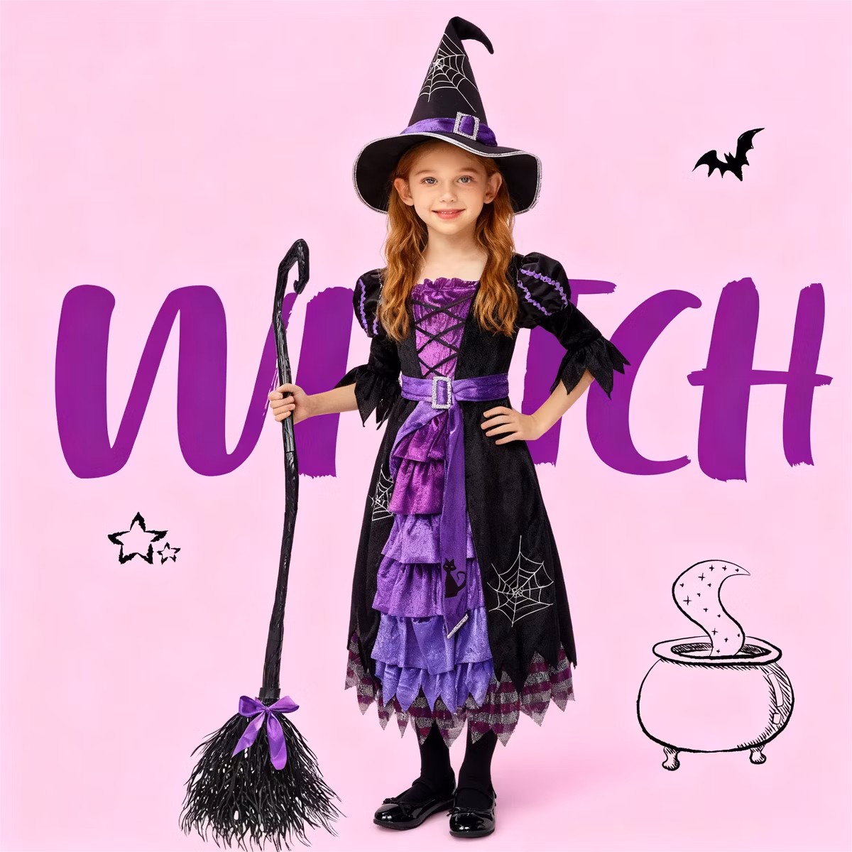Halloween Fairytale Witch Costume de Joyfy, disponible en Target.