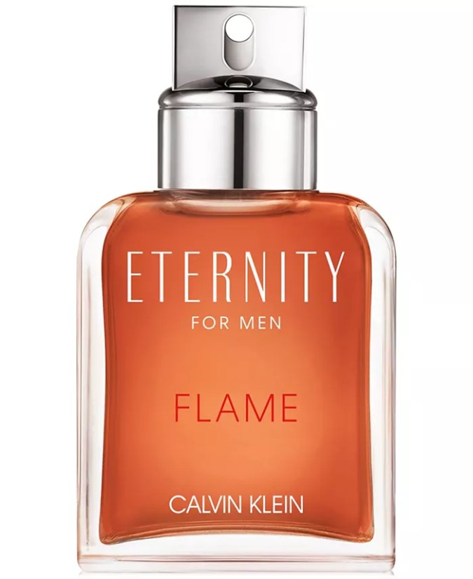 Men's Eternity Flame Eau de Toilette de Calvin Klein, disponible en Macy's.