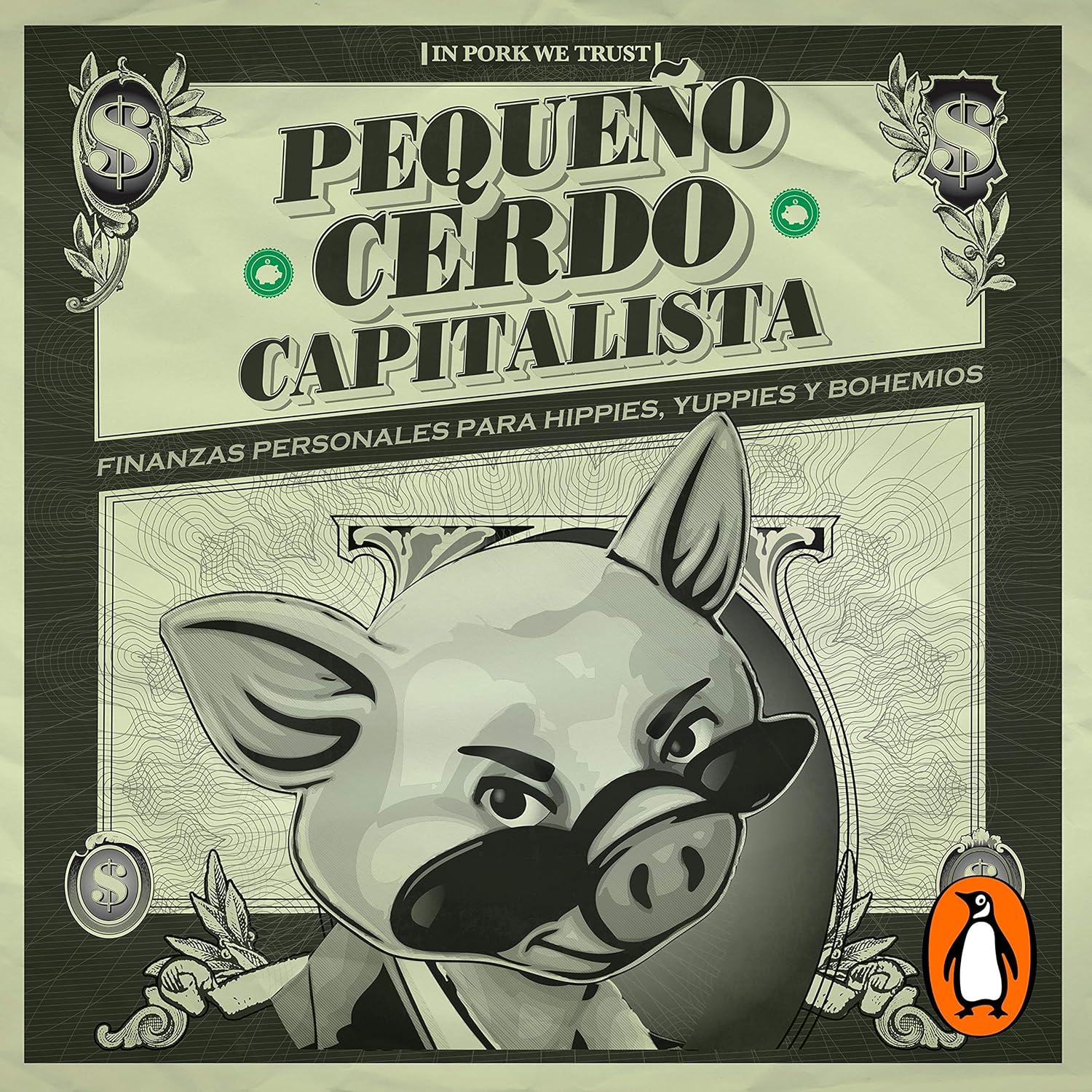 Pequeño Cerdo Capitalista de Sofía Macias, disponible en Amazon.