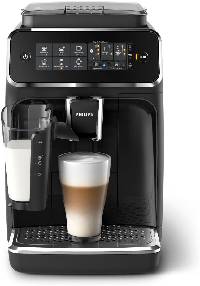 Serie 3200 Máquina de café expreso de Philips, disponible en Amazon.