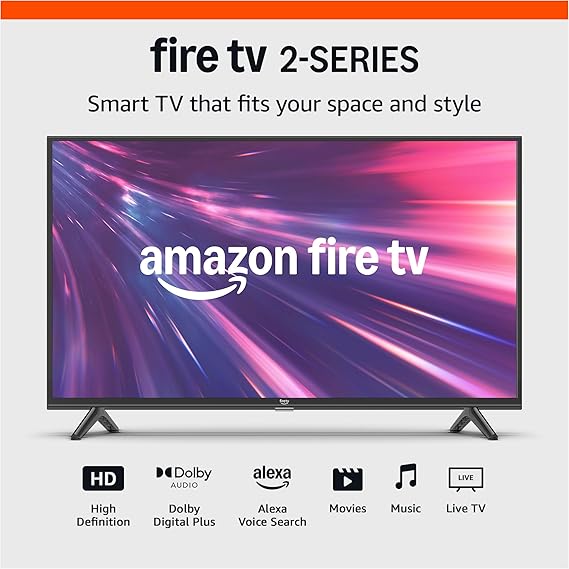 Televisor inteligente 2- Series de Amazon Fire TV, disponible en Amazon.