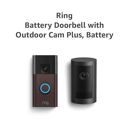 Videotimbre inalámbrico de Ring, disponible en Amazon.