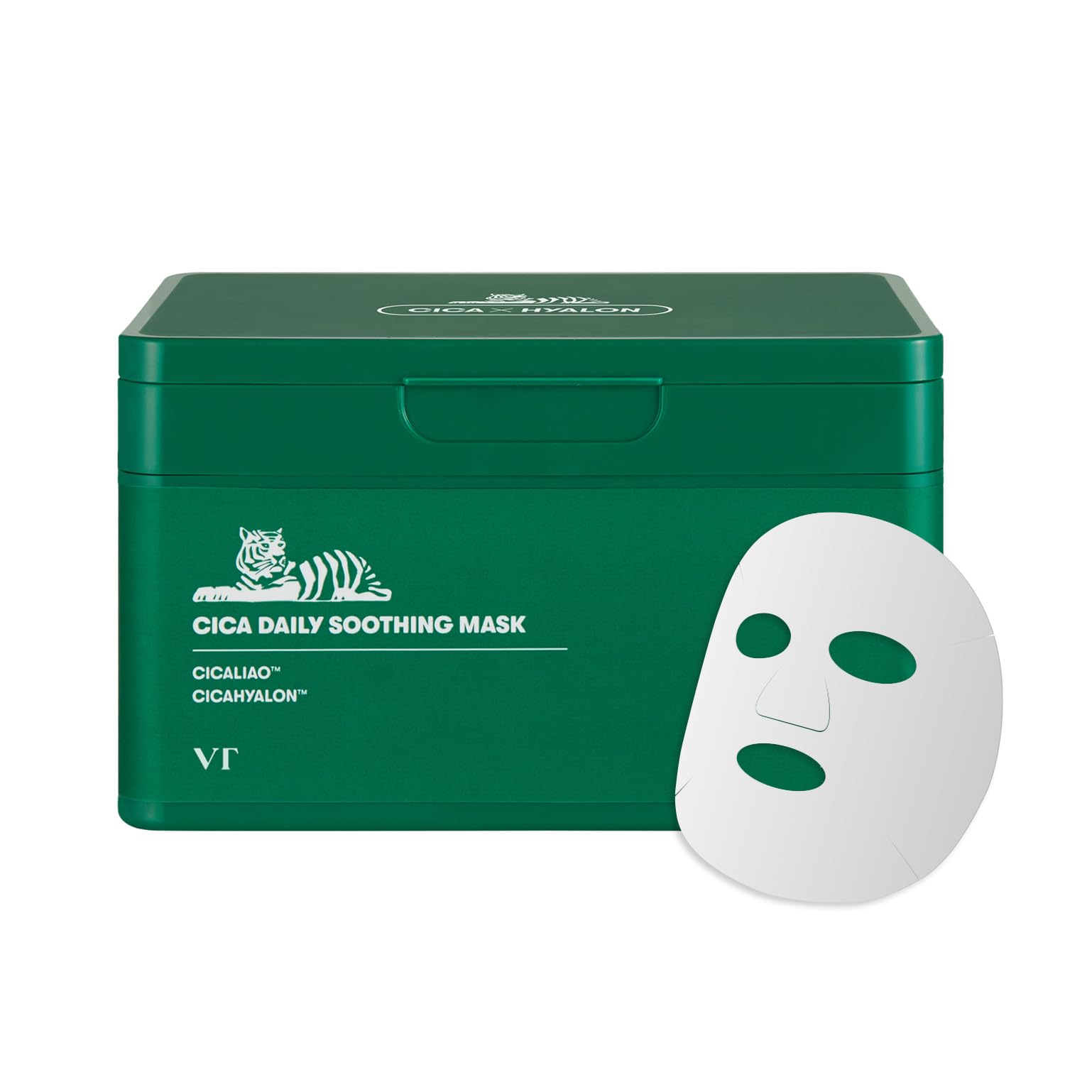CICA Daily Soothing Mask de VT Cosmetics, disponible en Amazon.