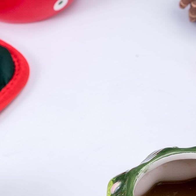 Taza festiva de Hpynpes, disponible en Amazon.